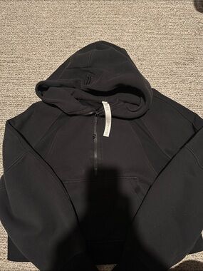 Black Lululemon Scuba Half Zip